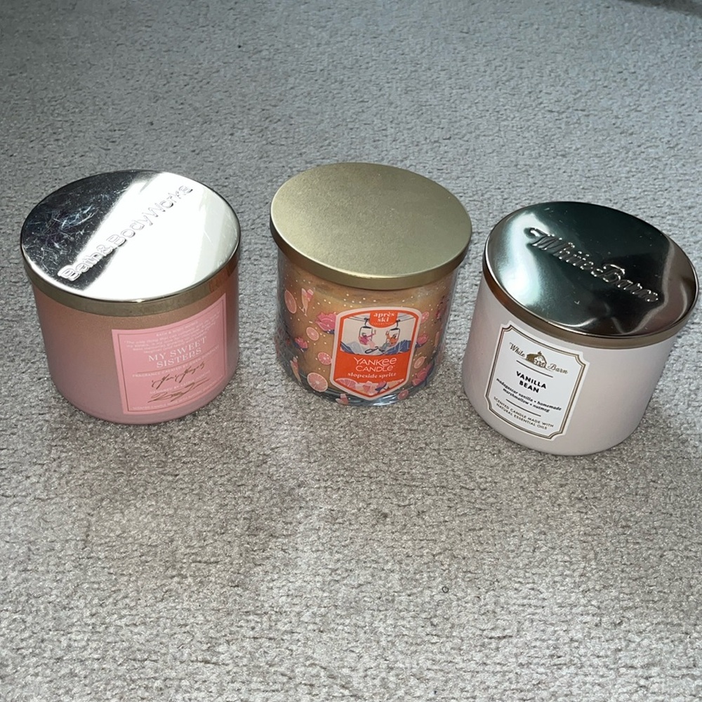 White Barn /Bath & Body / Yankee Candles